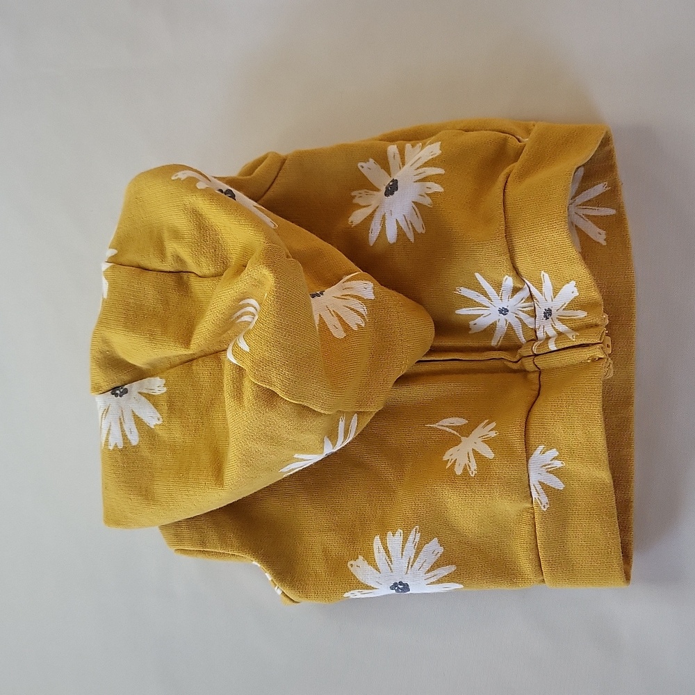 Infants Gold Colored Zipper Front Hoodie by Carter's